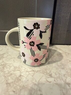 Starbucks 2017 Sakura Cherry Blossom Ceramic Mug Spring Collection